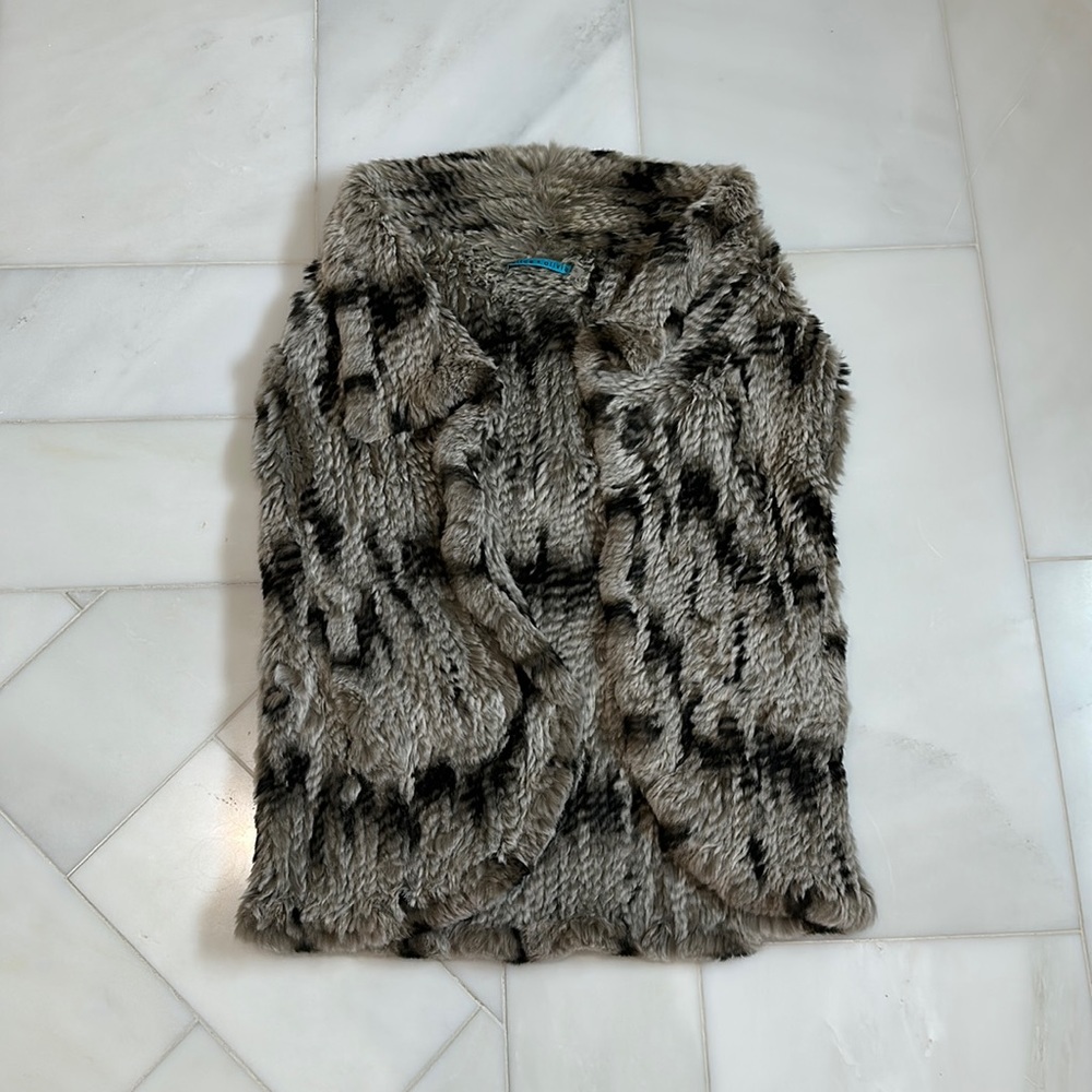 Alice & Olivia Stretch Fur Vest